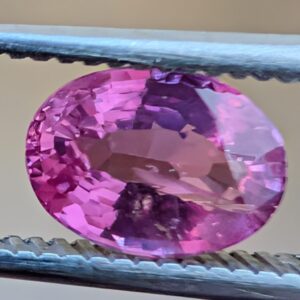 Natural Unheated Pink Sapphire 0.86 Ct Vivid Pink