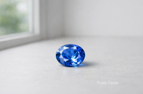 Gemstone color under natural daylight